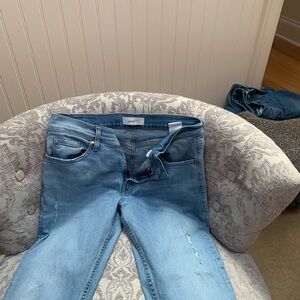 Level 99 Women's Light Blue Skinny Jeans